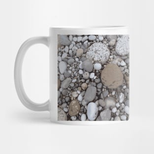 Pebbles on a beach Mug